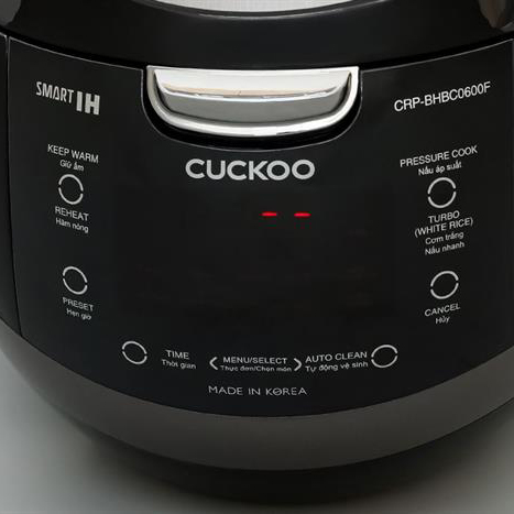 Nồi cơm điện cao tần Cuckoo 1.08 lít CRP-BHBC0600F